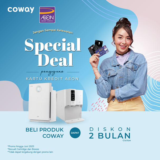 Promo Eksklusif Coway – Penawaran Terbatas untuk Rumah Sehat Anda